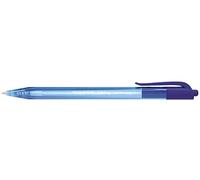 Papermate InkJoy 100 RT Clip-on retractable ballpoint pen Medio Azul - Bolígrafo (Clip-on retractable ballpoint pen, Azul, Translúcido, Medio, 0,5 mm, Ambidextro)
