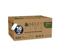 PAPERNET ASCIGAMANO PIEGATO Z SIMPLIFY 10 PEZZI 2 VELI