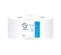 Papernet Bobina de Papel Industrial (407565), Pack de 2 Rollos de 800 Hojas