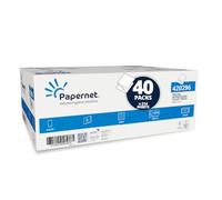 Papernet Papel Higiénico Engarzado (420296), 40 Packs x 214 Hojas, 2 Capas
