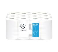 Papernet Papel Secamanos Centrefeed (403780), Pack de 12 rollos, 2 Capas