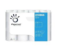 Papernet Ready Table - Servilletas de papel de 1/2 pliegue con tecnología Ready Table 416183, 5 clips por paquete, 330 porciones por clip, tamaño 21,6 x 16,6 cm, tamaño plegado, 16,6 x 10,8 cm