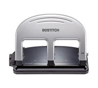 PaperPro 2220 - Punzón de 3 agujeros, capacidad para 20 hojas, color plata 40 hojas