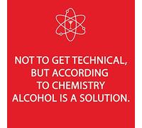 Paperproducts Design 1252026 - Servilletas de papel para bebidas alcohólicas, color rojo