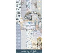 Papers For You - Colección 10 Papeles Scrap Una cara 180gr 6"x12" (Mi Fiesta de Comunión Niño)