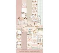 Papers For You - Colección 10 Papeles Scrap Una cara 180gr 6"x12" (Un día para soñar niñas)