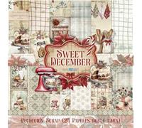 Papers For You - Colección 24 Papers For You - Papeles Scrap Mini doble cara 180gr 6"x 6" (Sweet December)