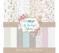 Papers For You Colección Papeles Scrap doble cara 180gr 12"x12" (¡Ay Que Cuqui!)