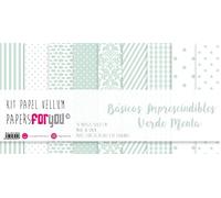 Papers For You Kit 10 Papel Vellum Papel vegetal 90 gr 31 x 30 cm (Básicos Verde Bebe)