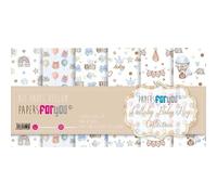 Papers For You Kit Papel Scrap Vellum 90 gr 6 Papeles (Lullaby Baby Boy)