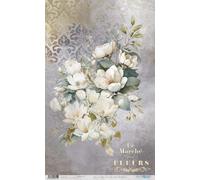 Papers For You Papel de Arroz 54x33 cm 25-30 gr. (La Vie En Fleurs Magnolias I)