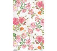 Papers For You Papel de Arroz 54x33 cm 25-30 gr. (Romantic Roses)