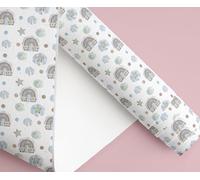 PAPERSFORYOU Gama de productos de la colección Lullaby Baby Boy (Tela Encuadernar Decorada 70x50cm (Lullaby Baby Boy I))