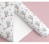 PAPERSFORYOU Gama de productos de la colección Lullaby Baby Boy (Tela Encuadernar Decorada 70x50cm (Lullaby Baby Boy II))