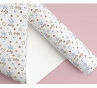 PAPERSFORYOU Gama de productos de la colección Lullaby Baby Boy (Tela Encuadernar Decorada 70x50cm (Lullaby Baby Boy III))
