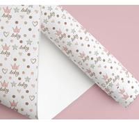 PAPERSFORYOU Gama de productos de la colección Lullaby Baby Girl (Tela Encuadernar Decorada 70x50cm (Lullaby Baby Girl III))