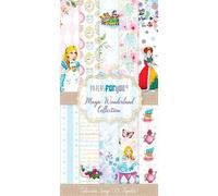 PAPERSFORYOU Gama de productos de la colección Magic Wonderland (Colección 10 Papeles Scrap Una cara 180gr 6"x12")