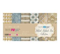 PAPERSFORYOU Kit 6 Papel Scrap Vellum 90 gr 6 Papeles (Bibbidi Bobbidi Boo)
