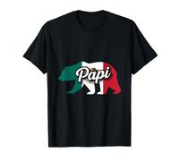 Papi Bear Bandera México Papá Camiseta