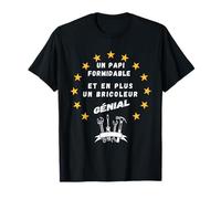 Papi Génial Papi Bricoleur Meilleur Papi Fete des Peres Camiseta