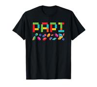 Papi Master Builder Bloques de construcción a juego Familia Camiseta