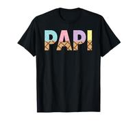 Papi Of First Birthday Girl Ice Cream Camiseta
