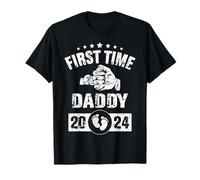 Papi por primera vez 2024, primer día del padre 2024 para el nuevo papá Camiseta