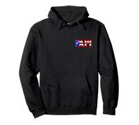 Papi Puertorriqueño Papá Puerto Rico Boricua Día del Padre Sudadera con Capucha