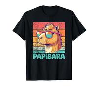 Papibara Día Del Padre Mejor Papá Capibara Camiseta