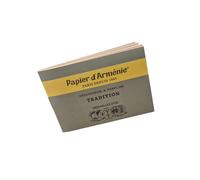 Papier d’Arménie Original - 1 Librito Tradition | Papel Perfumado Ambiental Clásico | Aromatiza y Purifica el Aire | Elaborado en Francia