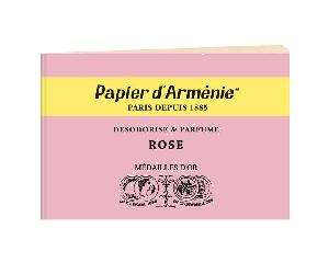 Papier d'Armenie La Rose