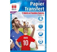 Papier transfert pour textiles de couleur (6) 2880 dpi