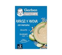 Papilla Arroz Avena Manzana