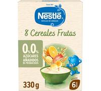 Papilla infantil en polvo - Nestlé papilla 8 cereales 330 g - Nestlé Nutrition