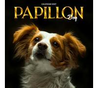 Papillon Calendar 2027: Butterfly Ears and Bright Eyes