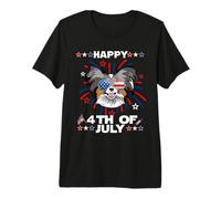 Papillon Dog Patriotic American 4th of July Dogs Lovers Camiseta Premium