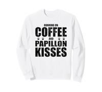 Papillon Dog Saying Coffee y Papillon Love Dog Dueño Sudadera