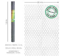 Papillon, Enrejado Triple Torsion 13/ 150 Cm. Rollo 50 Metros Uso Domestico