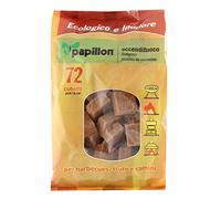 PAPILLON Pastillas de encendido para barbacoas ecológicas – 72 piezas, no tóxico, sin olor