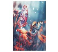 Papillon Puzzle EnfFourmis 1000pcs, rompecabezas de madera - Kit de bricolaje Relax Juegos para adolescentes y adultos Regalos 78 × 53 cm