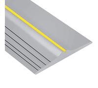 Papillon Tira de sellado inferior de puerta de garaje, umbral de goma EPDM resistente a la intemperie, se adapta a todas las puertas estándar, fácil para propietarios de viviendas de bricolaje, sin