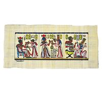 Papiro del amor, Papiro egipcio original hecho y pintado a mano en Egipto. Representa escenas románticas entre el Faraón TutanKamón y su esposa Anj Sen Amon