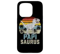 Papisaurus T Rex Dinosaur Papi Saurus Family Matching Carcasa para iPhone 15 Pro