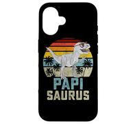 Papisaurus T Rex Dinosaur Papi Saurus Family Matching Carcasa para iPhone 16