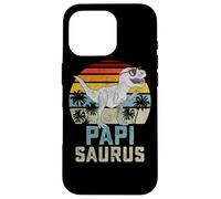 Papisaurus T Rex Dinosaur Papi Saurus Family Matching Carcasa para iPhone 16 Pro