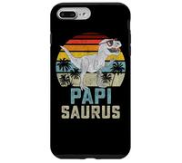 Papisaurus T Rex Dinosaur Papi Saurus Family Matching Carcasa para iPhone 7 Plus/8 Plus