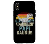 Papisaurus T Rex Dinosaur Papi Saurus Family Matching Carcasa para iPhone X/XS