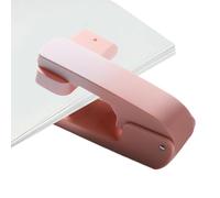 Papladores de escritorio: una grapadora de encuadernación de libros de 360 grados para la escuela en el aula, máquina de grapado ergonómico de capacidad con accesorios de escritorios y durade