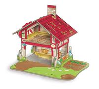 Papo 33108 Farm Mini-Ambiente de cartón, Multicolor Figura, Color, Talla única