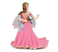 Papo 38814-Figura de Elfo con Flor de LYS y Vestido, Color Rosa-Blanco-Azul (38814)